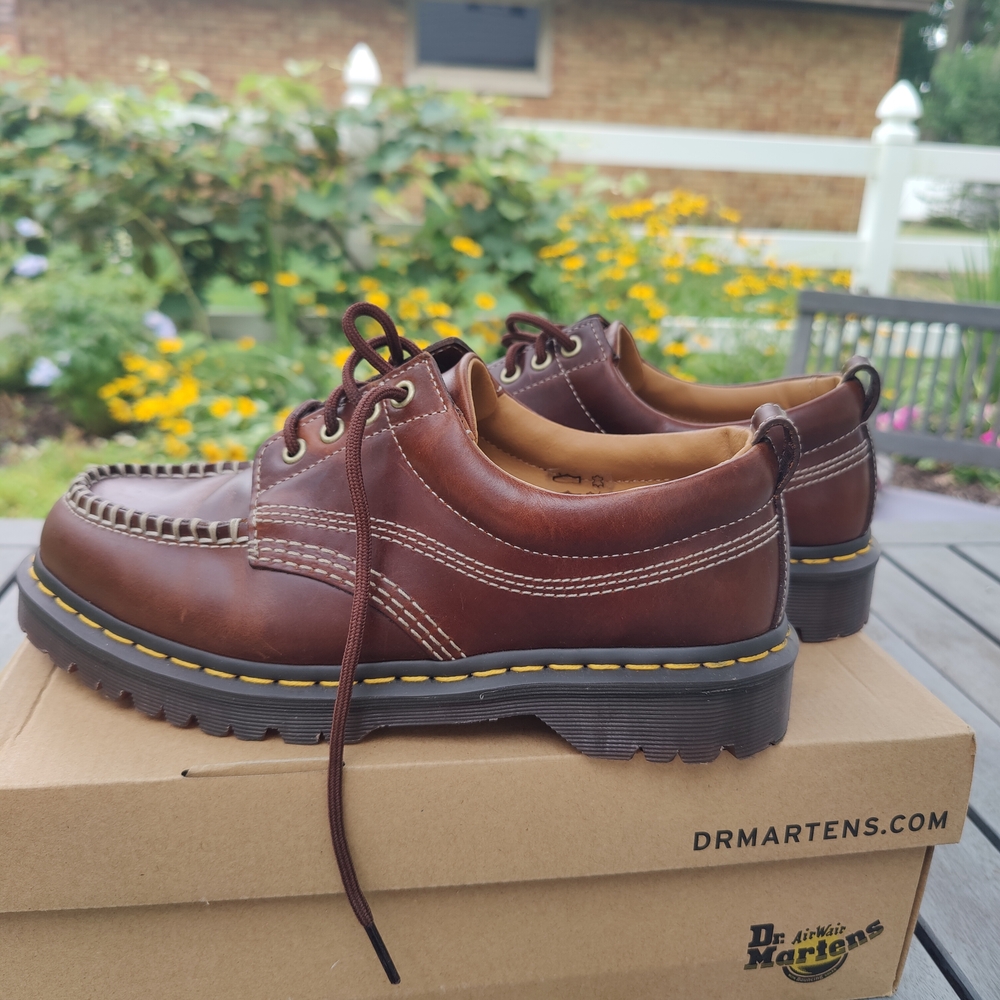 Women's Dr. Martens Brown Leather Shoes